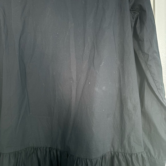 Vivetta Dress Black Ruffle with Lace Collar - Picture 6 of 8